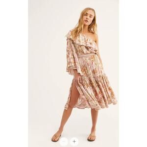 Spell and the Gypsy Collective Jungle One-Shoulder Dress